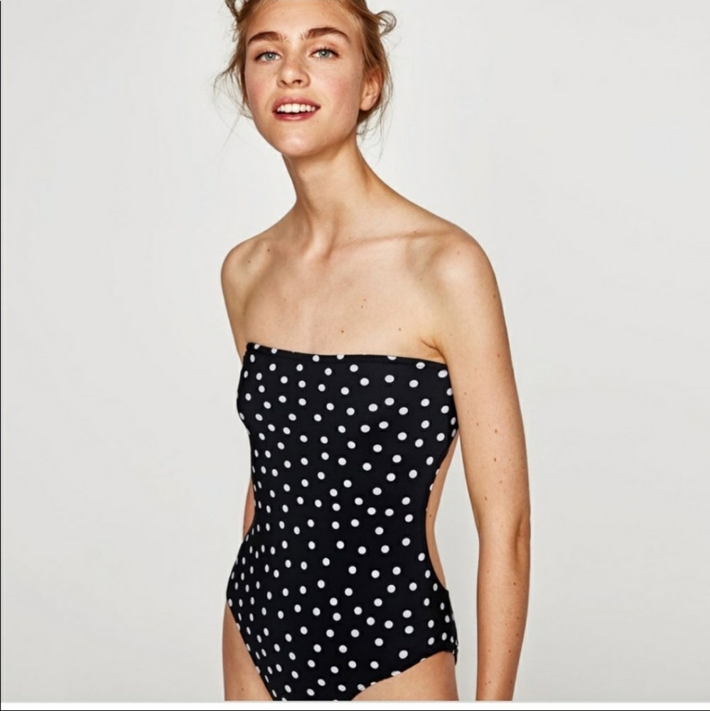 Zara Polka Dot One Piece S